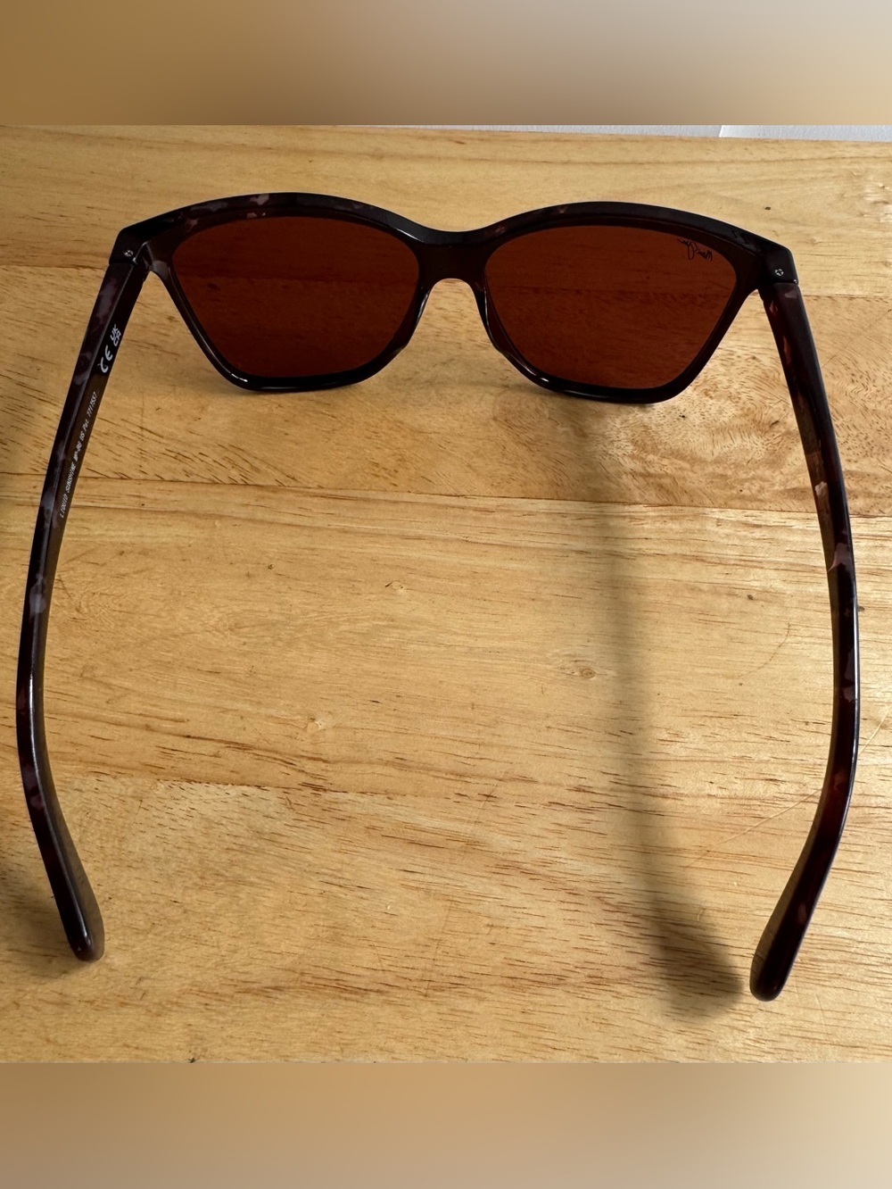 Maui Jim Liquid Sunshine MJ601-04 Maui Rose Polarized Sunglasses 58-14-137 Japan - Picture 8 of 14
